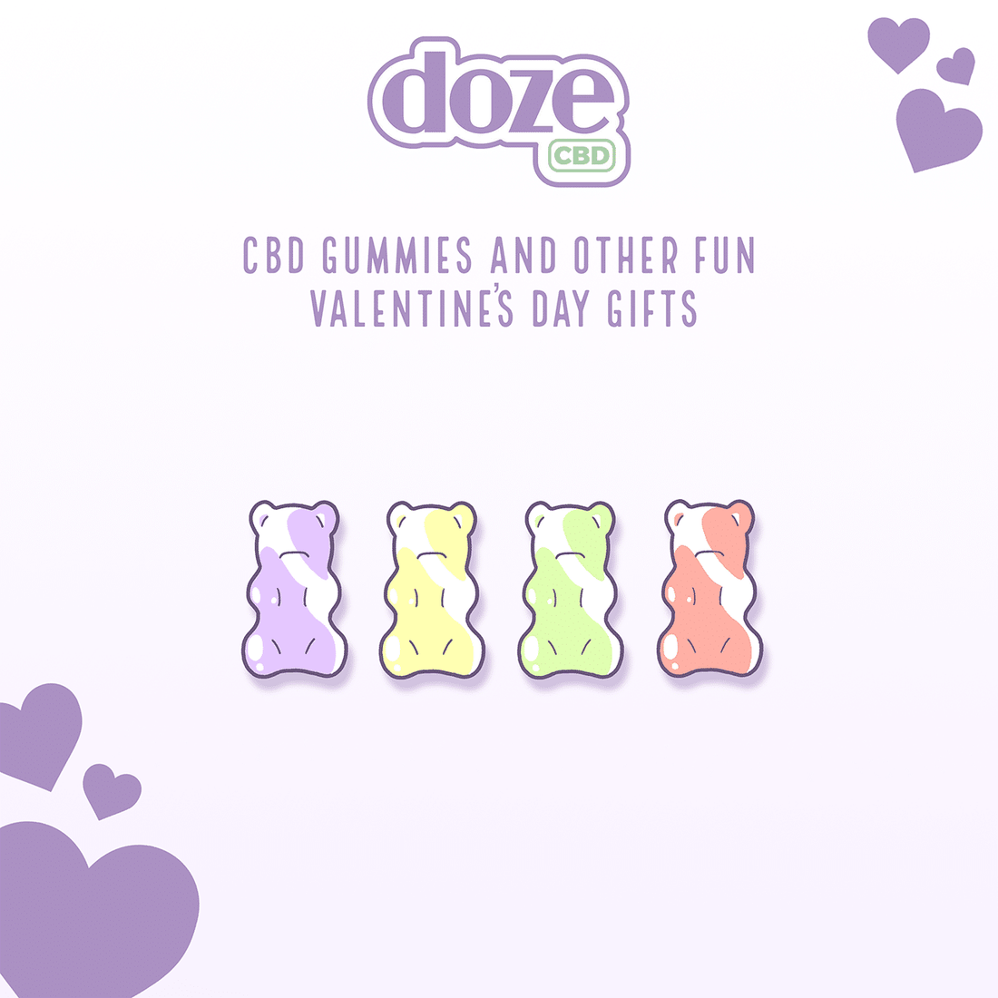 CBD Gummies and Other Fun Valentine’s Day Gifts