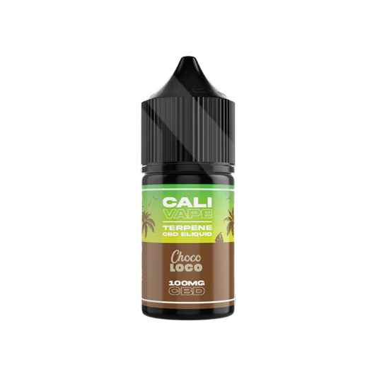 CALI VAPE 100mg Full Spectrum CBD E-liquid 10ml - Choco Loco