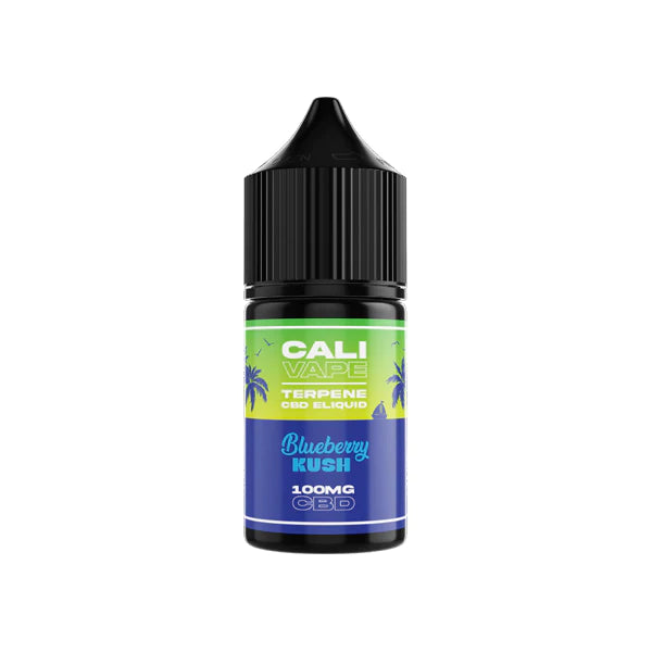 CALI VAPE 100mg Full Spectrum CBD E-liquid 10ml - Blueberry Kush