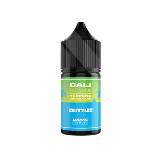 CALI VAPE 100mg Full Spectrum CBD E-liquid 10ml - Zkittlez