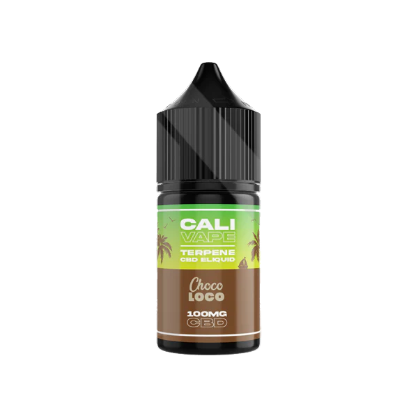 CALI VAPE 100mg Full Spectrum CBD E-liquid 10ml - Choco Loco