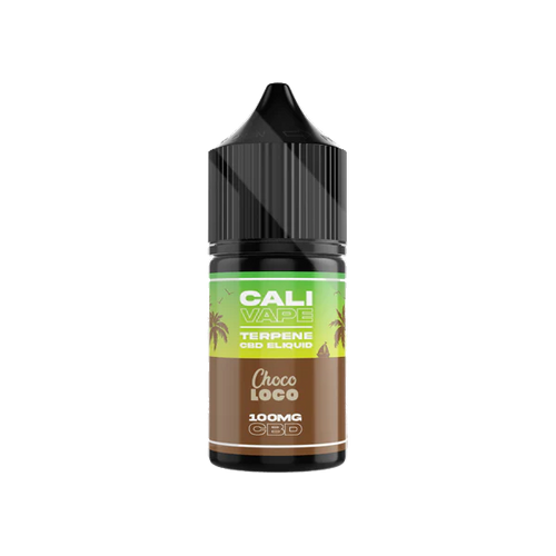 CALI VAPE 100mg Full Spectrum CBD E-liquid 10ml - Choco Loco