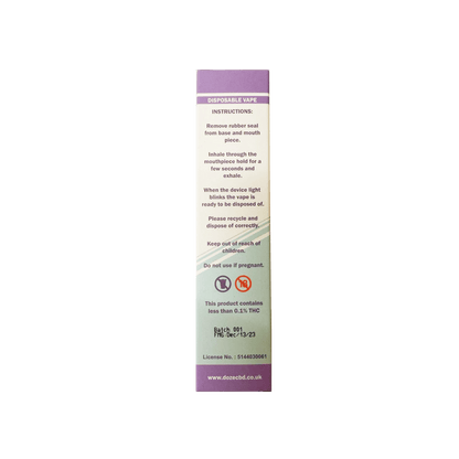 Jack Herer 97% CBD Vape Pen