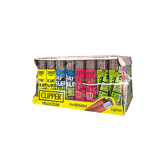 Clipper Classic Large Flint Leaves World 3