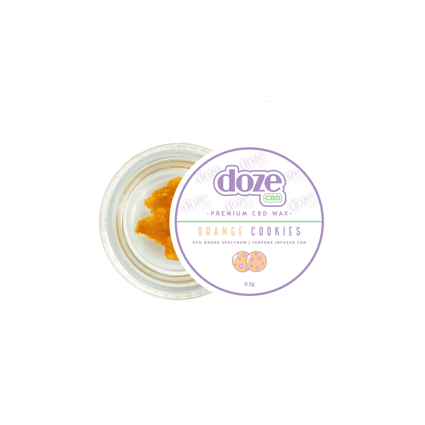 Orange Cookies CBD Wax