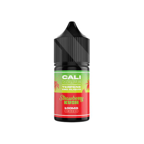 CALI VAPE 100mg Full Spectrum CBD E-liquid 10ml - Strawberry Kush
