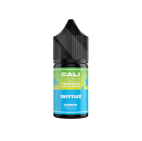 CALI VAPE 100mg Full Spectrum CBD E-liquid 10ml - Zkittlez