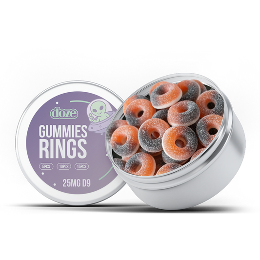 Gummies Rings 25mg D9